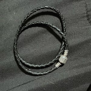 Pandora Leather Wrap Bracelet